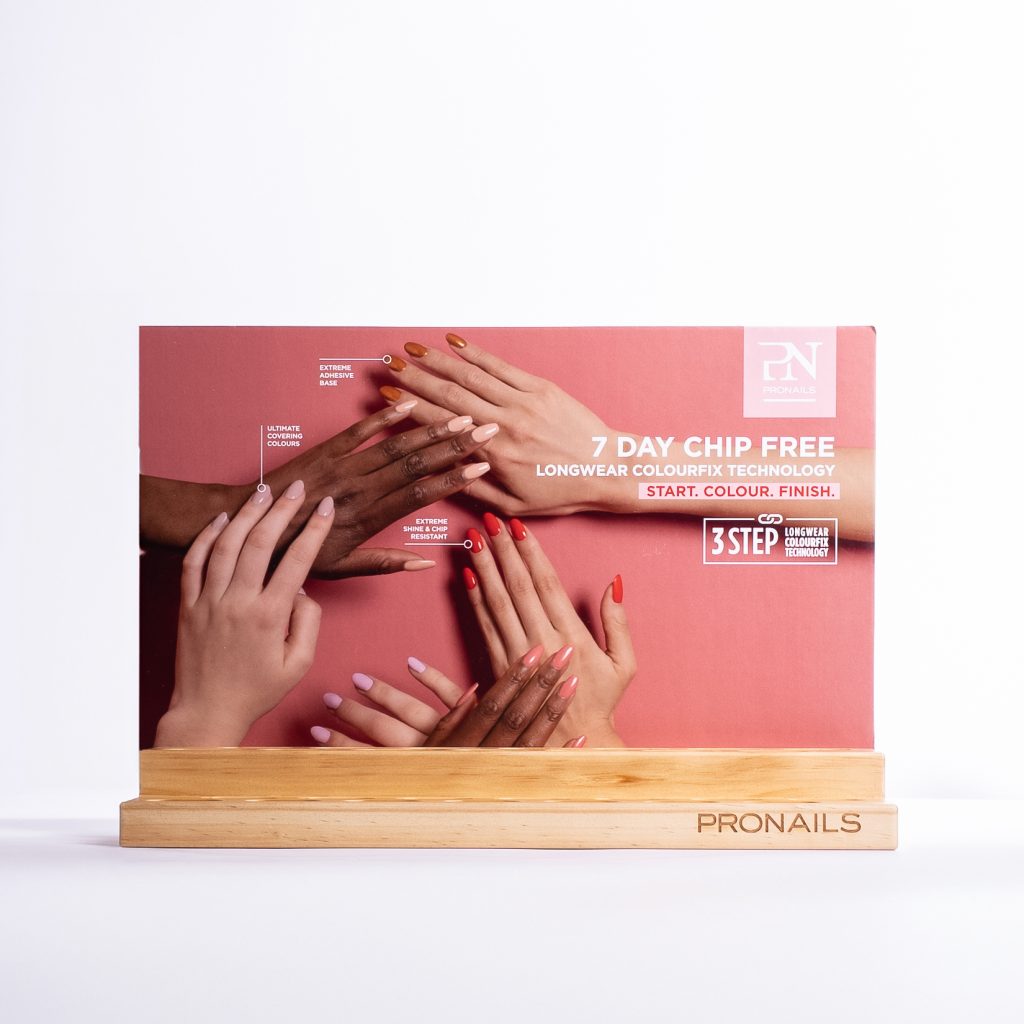 LONGWEAR DISPLAY 28PZ – BASE DI LEGNO SENZA CARD