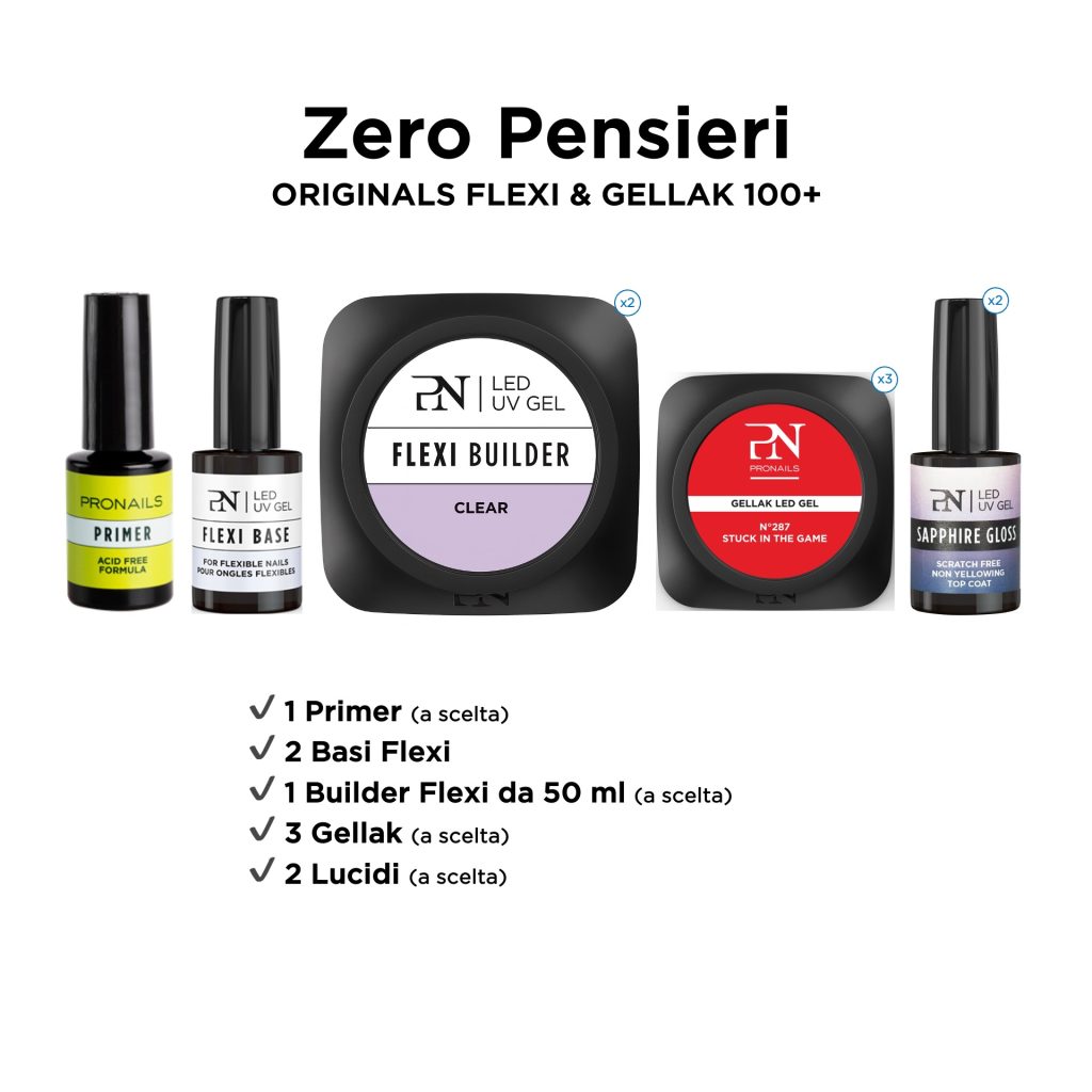 ORIGINAL FLEXI & GELLAK ZERO PENSIERI 100+